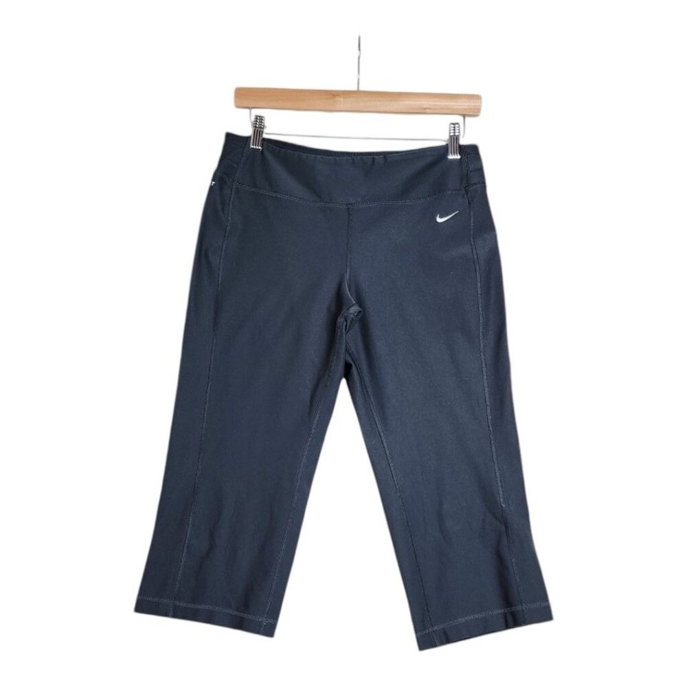 Nike Dri Fit‎ Cropped Leggings size Medium Black